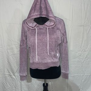Purple Mid-Length Hoodie